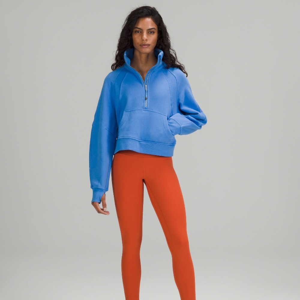 Lululemon scuba oversized funnel neck half-zip